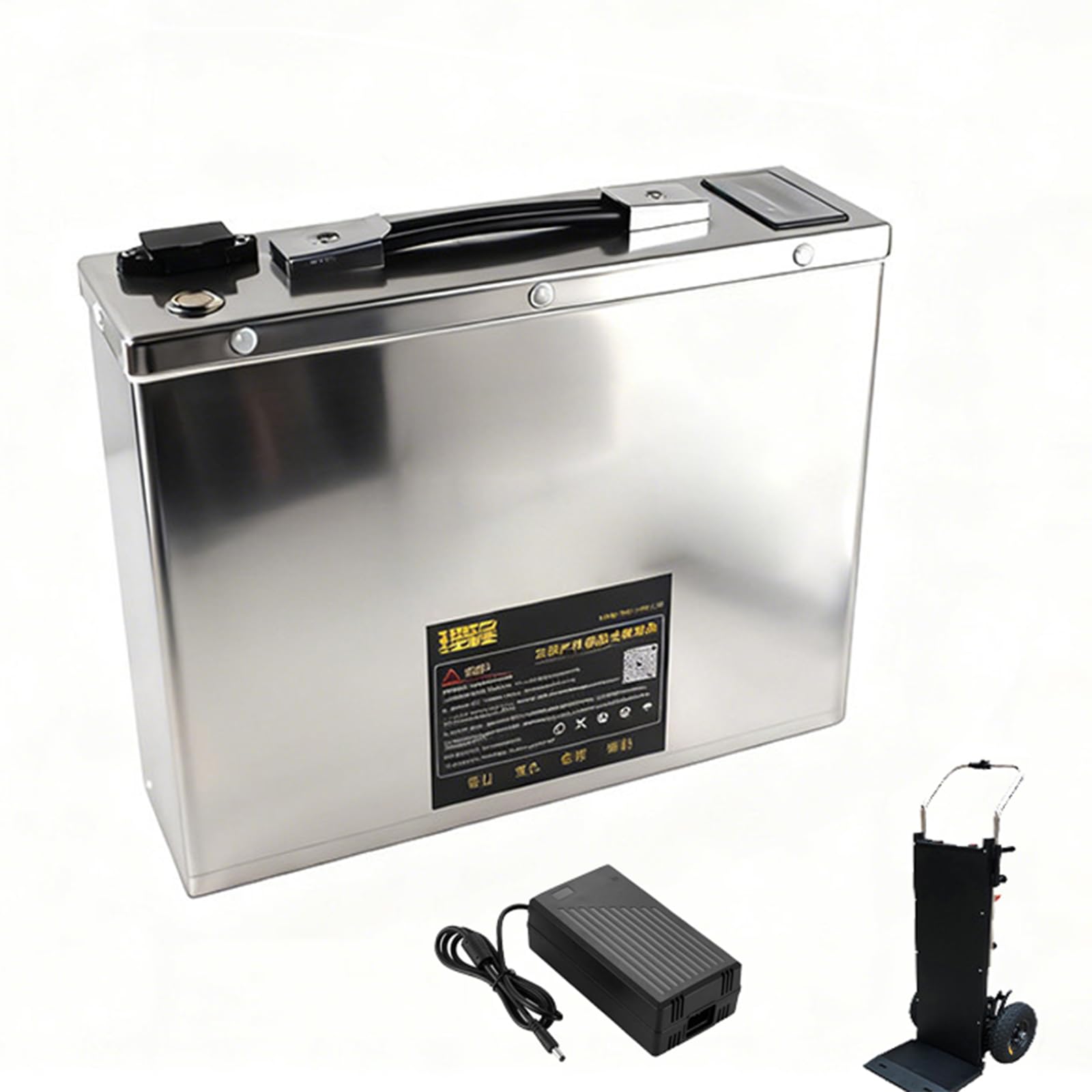 Batterie 48 V 15 Ah pour Monte-escaliers électriques ; Batteries Lithium-Fer-Phosphate 48 Volts Haute capacité pour Chariots élévateurs électriques