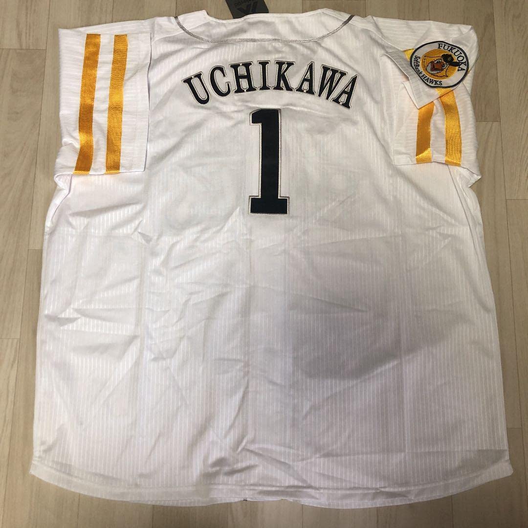 Amazon.co.jp: 野球 ソフトバンクホークス 内川聖一 ユニフォーム 2XL