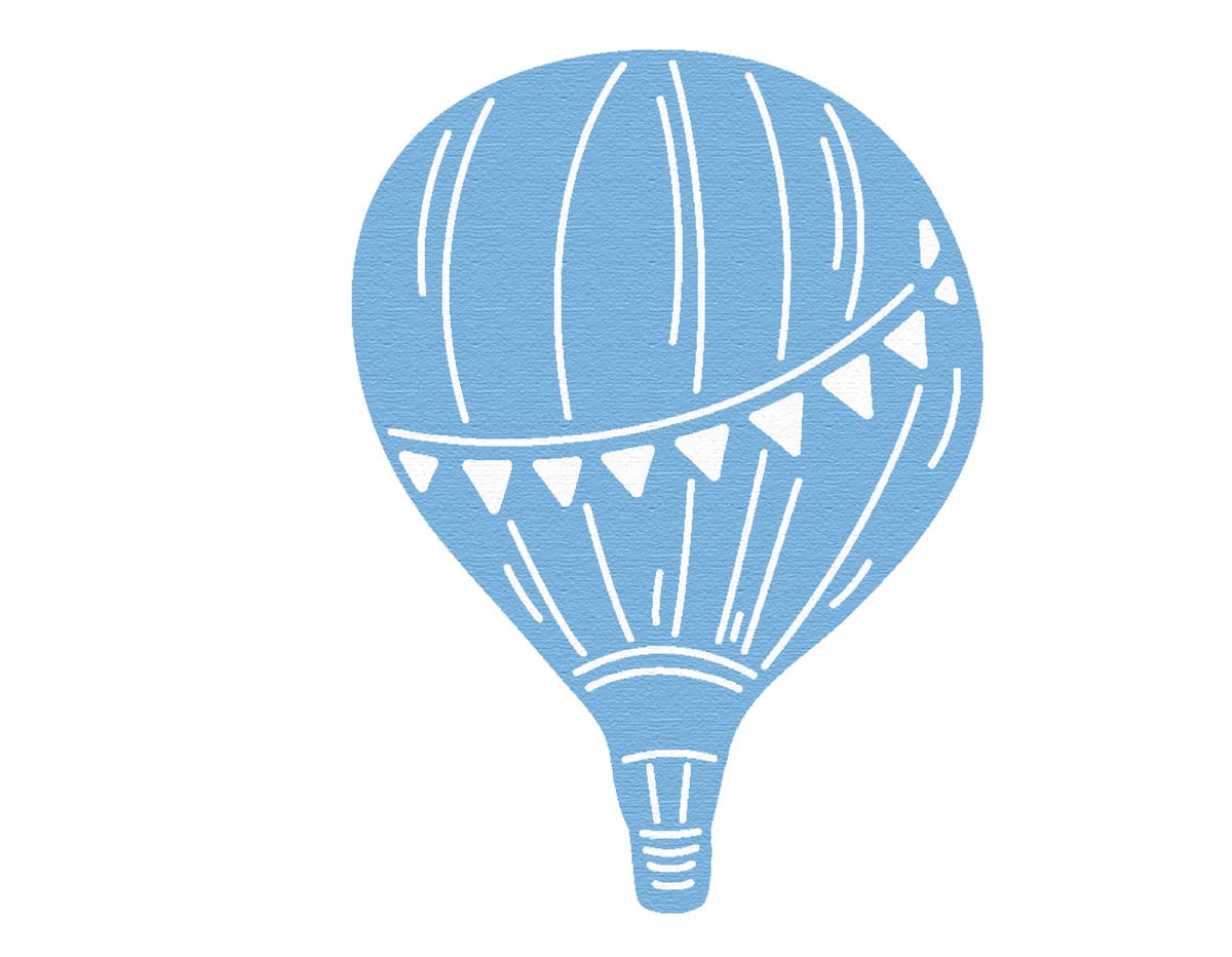 ZAG Fine Die Infant Hot Air Balloon