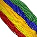 Czech 11/0 Glass Seed Beads - Opaque Rainbow Mix (5 X 6-string Hanks) Preciosa Jablonex