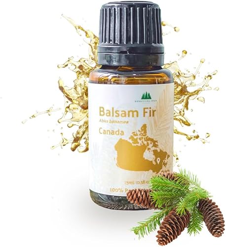 Miniatura 1 de Aceite esencial de abeto balsámico (0.5 onzas líquidas), directamente de nuestro socio agrícola en Canadá, aceites esenciales para el hogar,