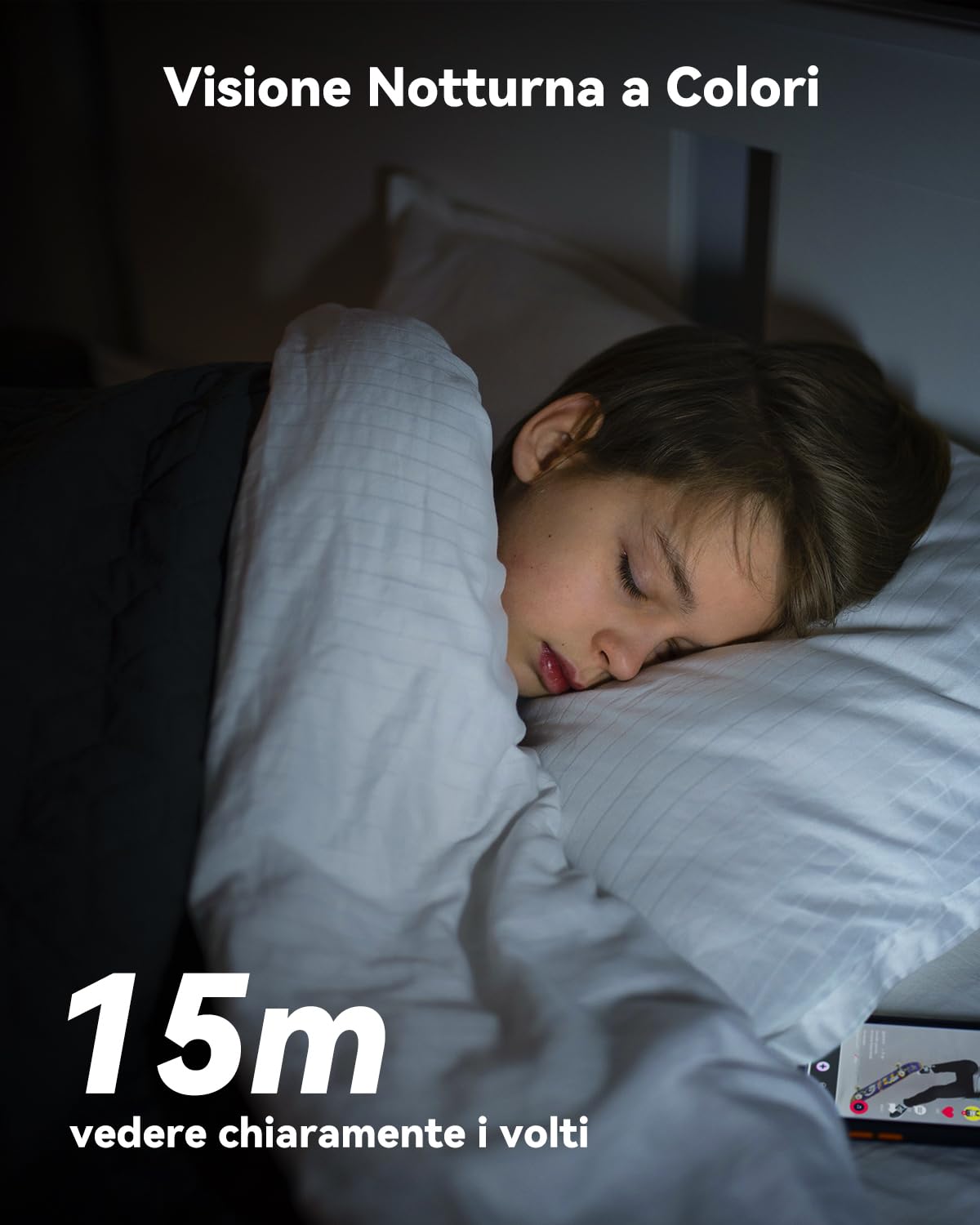 Imou 4K(4MP+4MP) Telecamera WiFi Interno con Doppia Lente, 360°Copertura | 5/2,4Ghz, con un Tocco di Chiamata, Rilevamento Umano/Animali, Tracciamento Intelligente, Visione Notturna a Colori