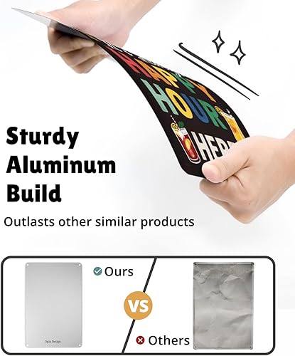 Miniatura 5 de Divertido letrero de barra de metal, decoración de pared humorística para bar en casa, accesorios de cueva de hombre y sótano, patio, bar al aire