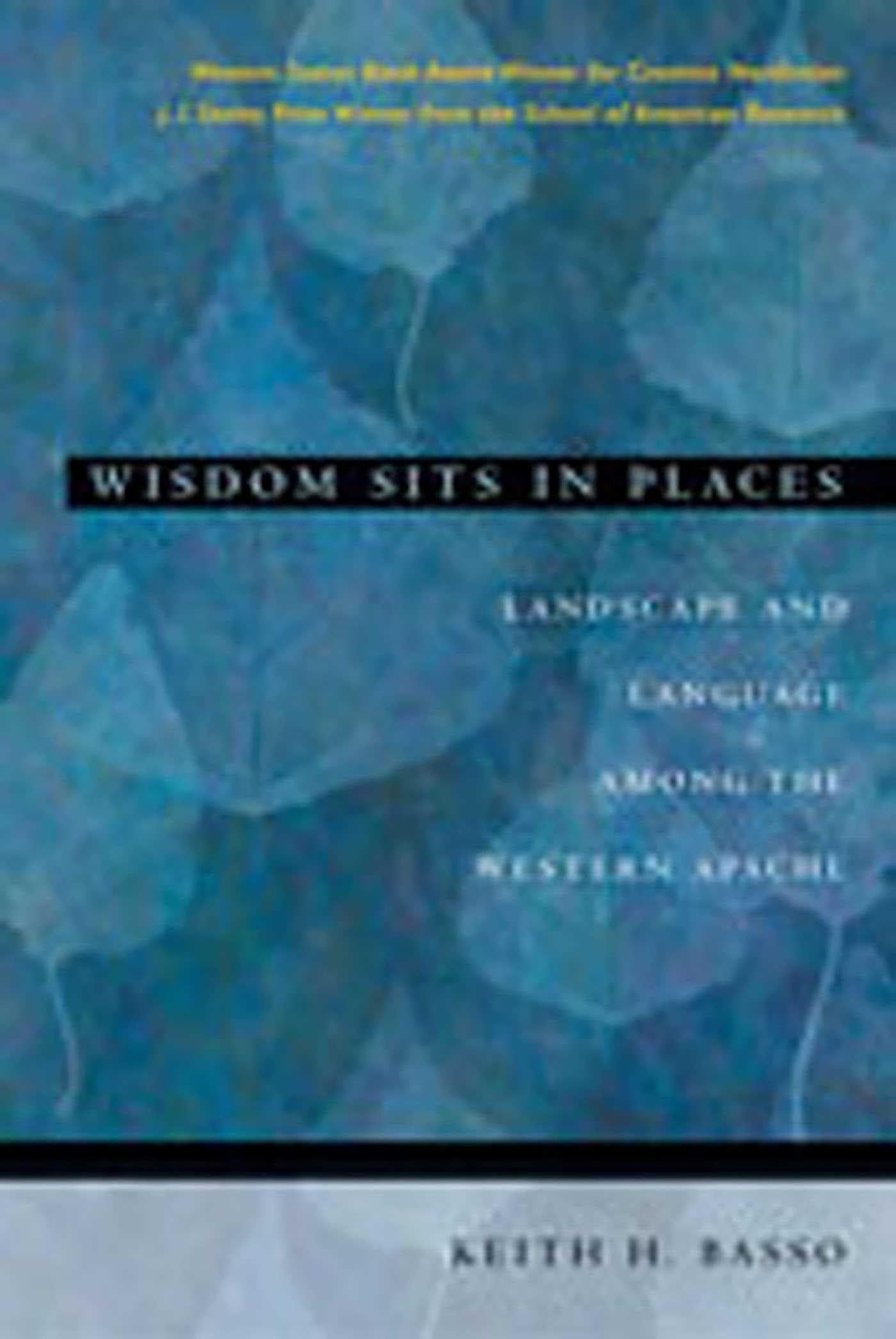 Wisdom Sits in Places: Landscape and Langu- 0826317243, paperback, Keith H Basso