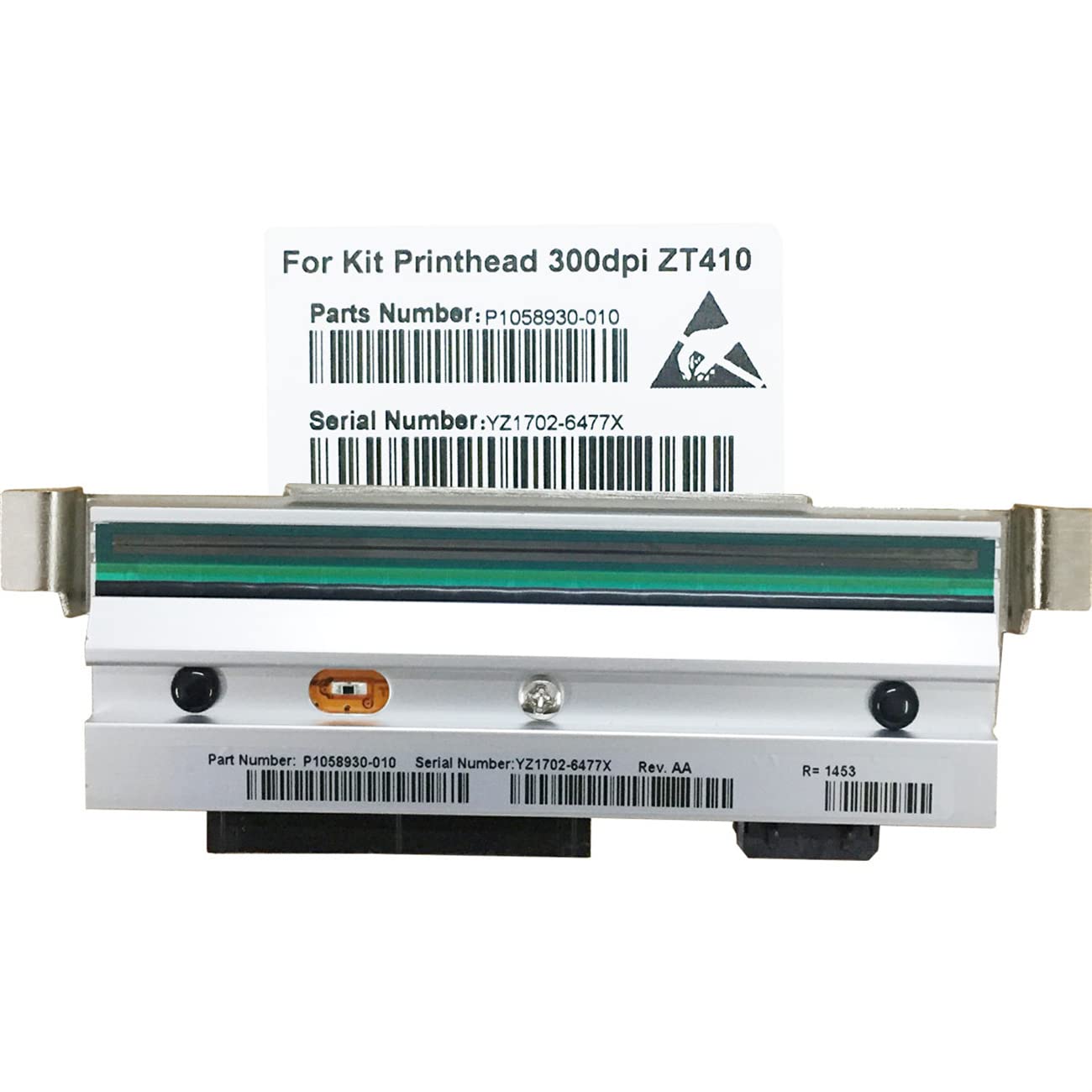 Printhead for Zebra ZT410 Printer 300dpi, Replaces Zebra P1058930-010 Thermal Print Head