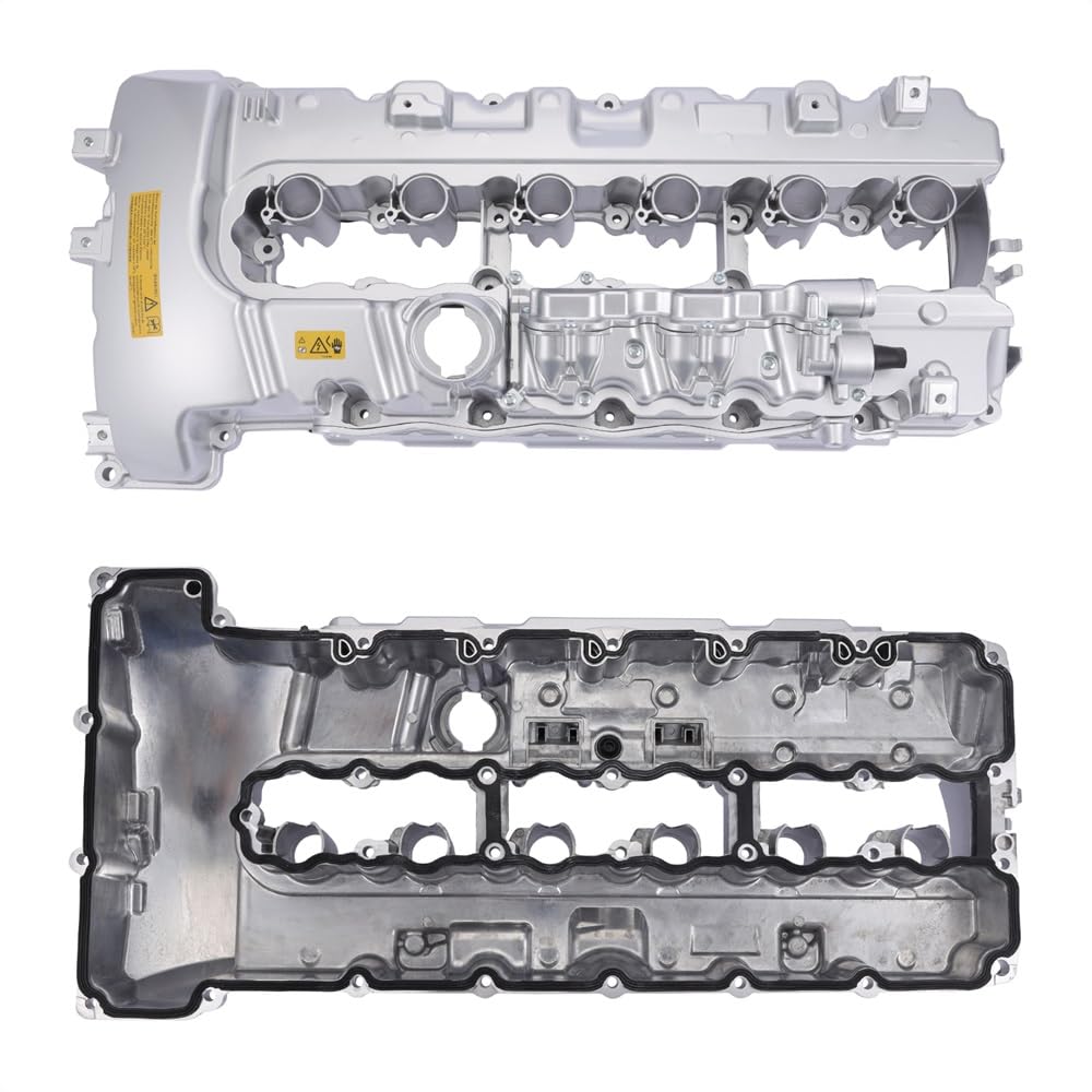Coperchio Punterie 11127565284 Coperchio Valvola Motore In Alluminio 3.0l Con Guarnizione E Cappuccio Per Bmw N54 135i 335i 335xi 335is 535i Xdrive 740i X6 Z4