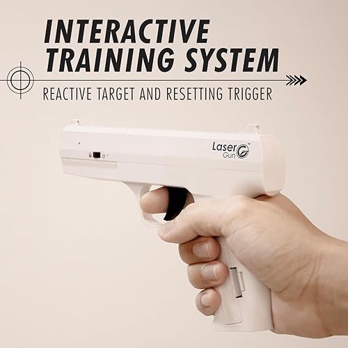 Miniatura 6 de GoShot Sistema de entrenamiento de tiro láser objetivo de entrenamiento DartShot con pantalla de punto de impacto y juegos cronometrados - Práctica
