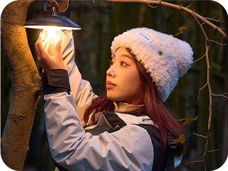 Yizhet Lanterna LED Da Campeggio - 2 Pezzi Con Base Magnetica Impermeabile - Foto 8