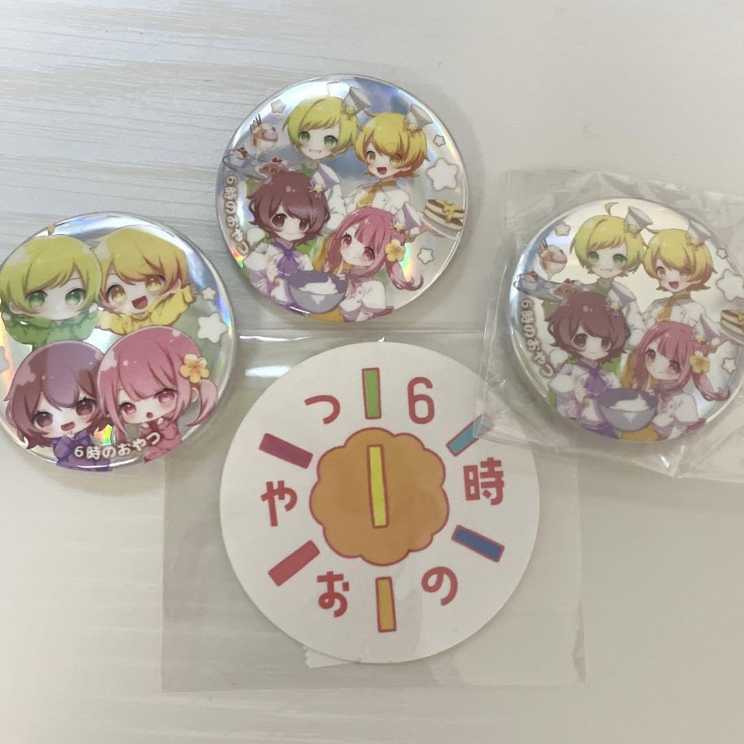 なーな 缶バッジ 6時のおやつ なーな 缶バッジ 6時のおやつ なーな 缶バッジ 6時のおやつ