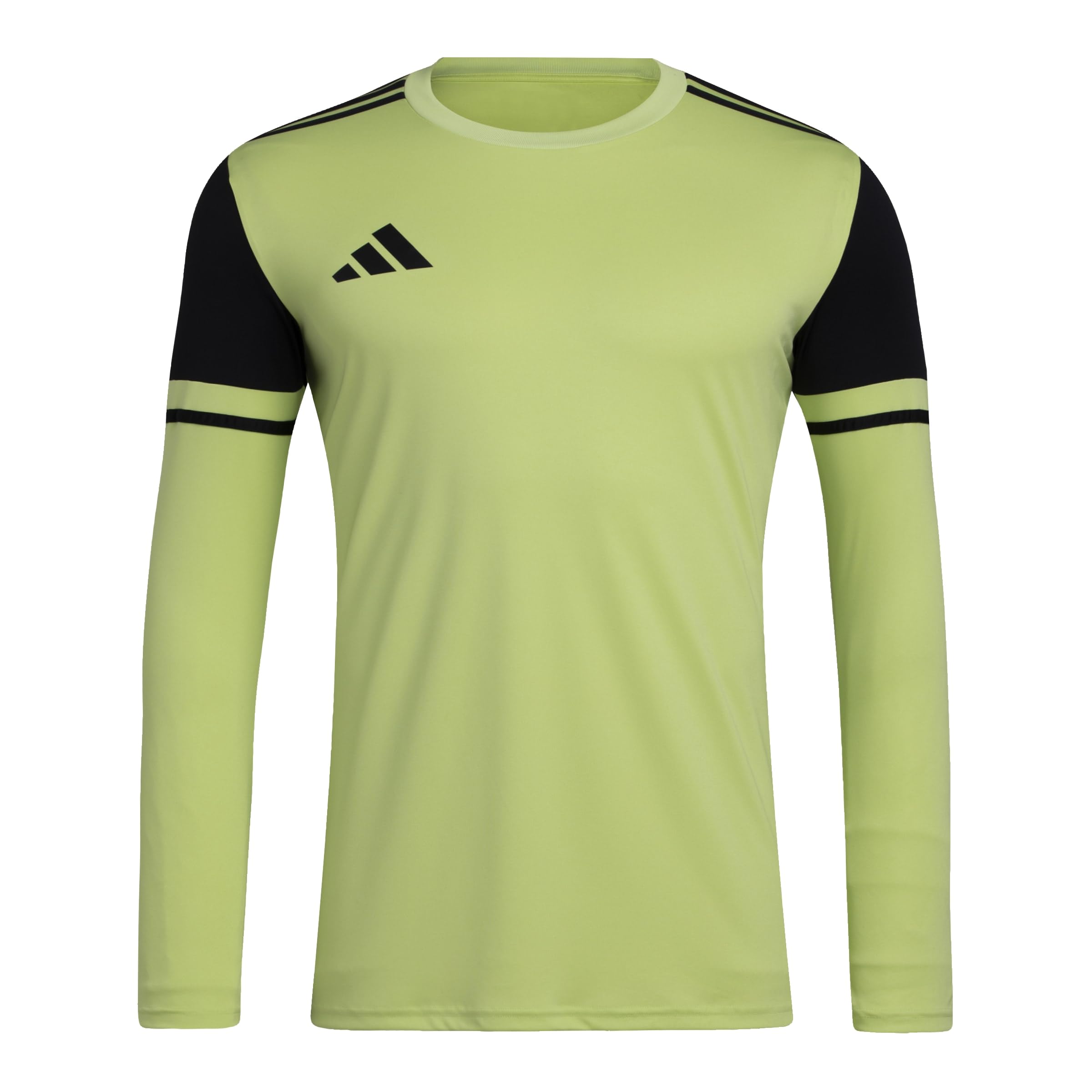 adidas Men's Squadra25 Goalkeeper Jersey Long Sleeve Shirt, Pulse Lime/Black, M