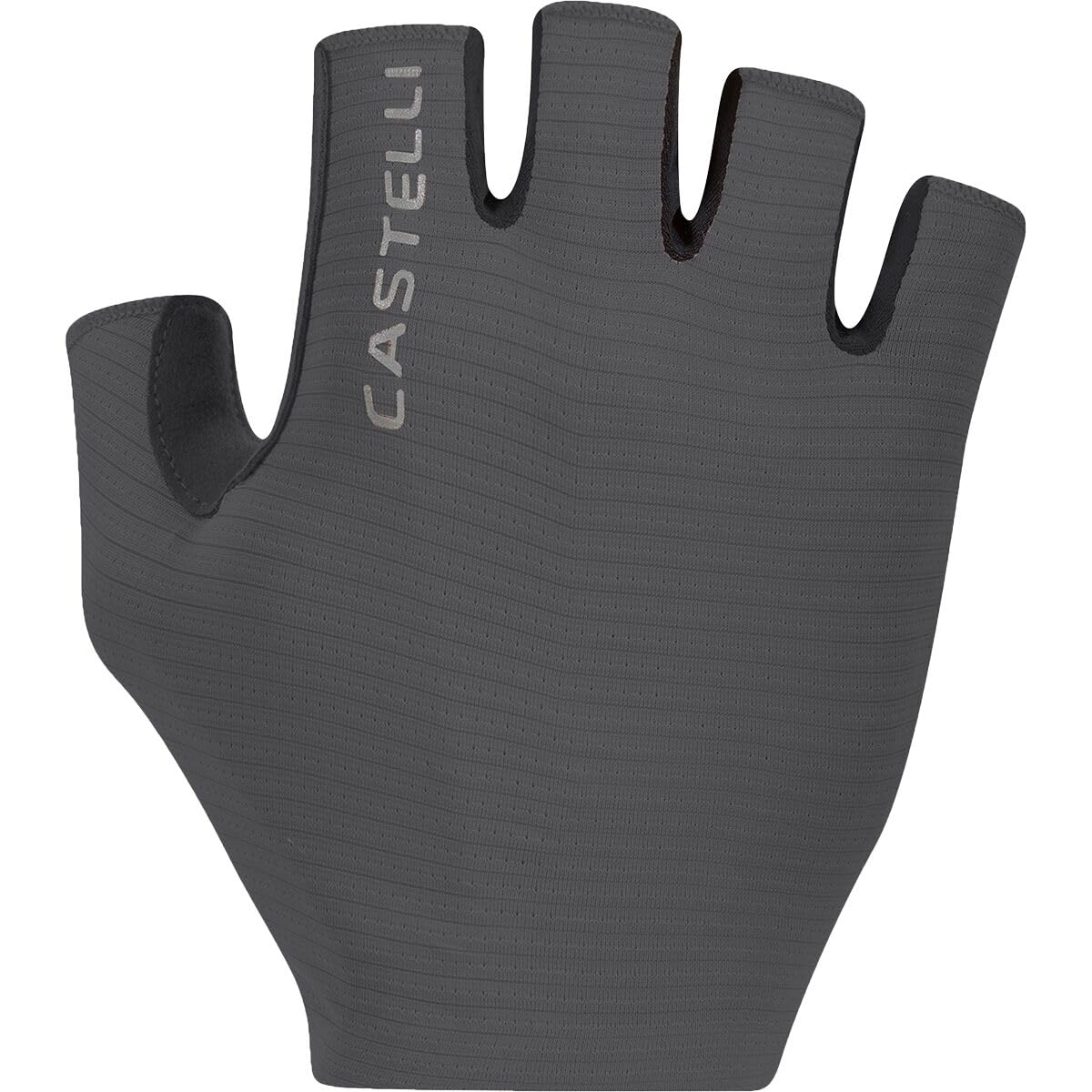CASTELLI Guante espresso para hombre, guantes de ciclismo de dedo corto con acolchado y protección UPF para ciclismo de carretera y grava