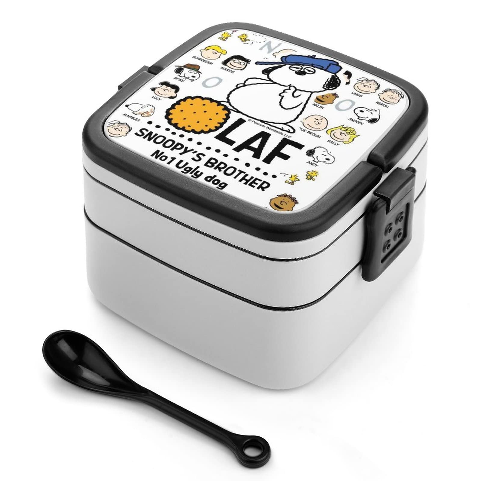 Amazon | スヌーピー オラフ 弁当箱 2段 ふんわり盛れる ランチ