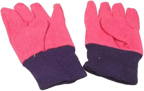 Miniatura 3 de Apol Juego de herramientas de jardinería para niños, incluye regadera, guantes, pala, tenedor y bolsa de transporte, regalo para niñas y niños (rosa)