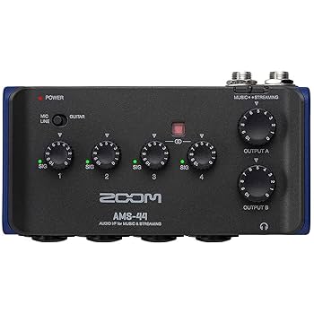 ZOOM AMS-4 オーディオインターフェース Amazon.com: Zoom AMS-24 2x4 USB-C Audio Interface for Music