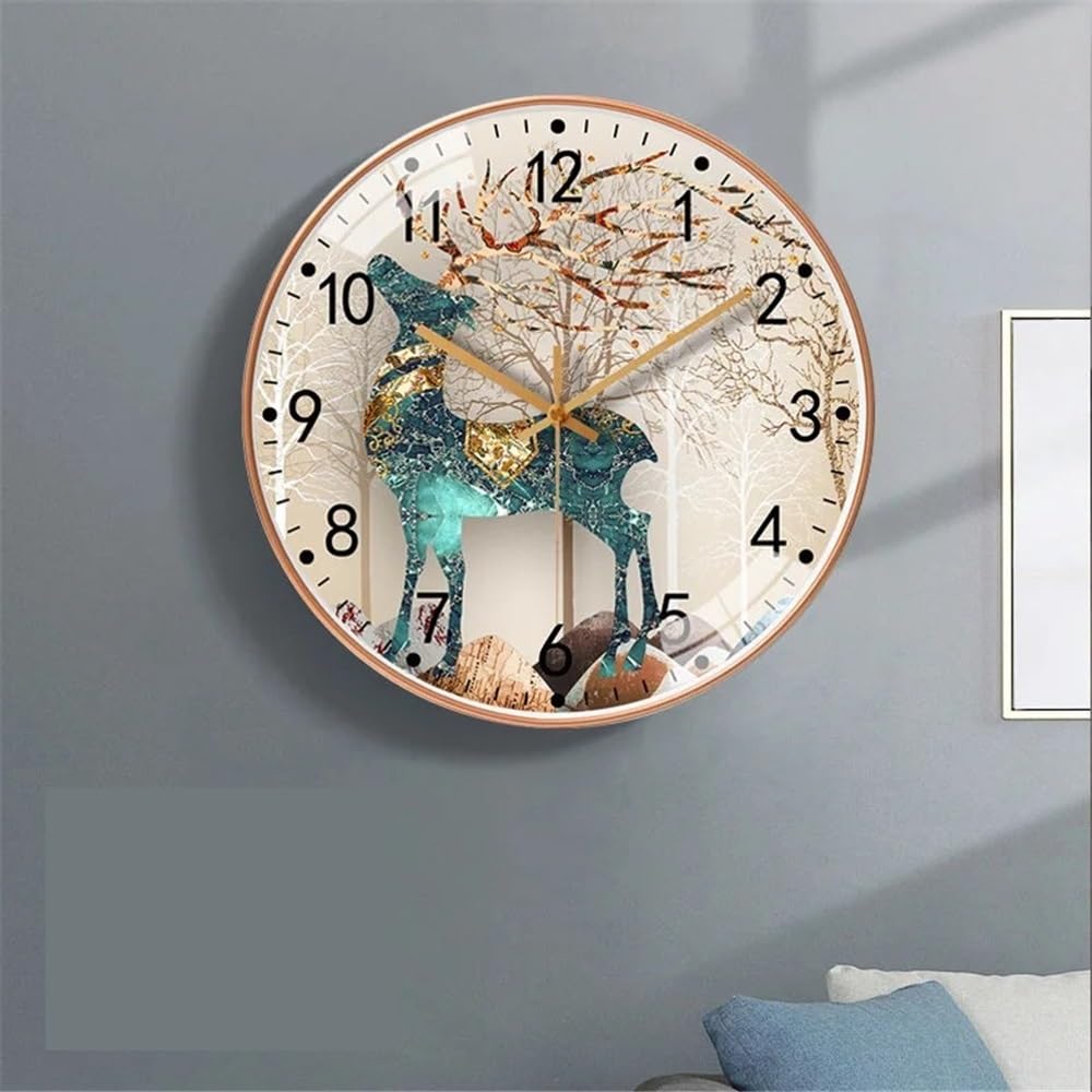 Zegary ścienne Zegary ścienne na baterie z cichym mechanizmem, 20 cm