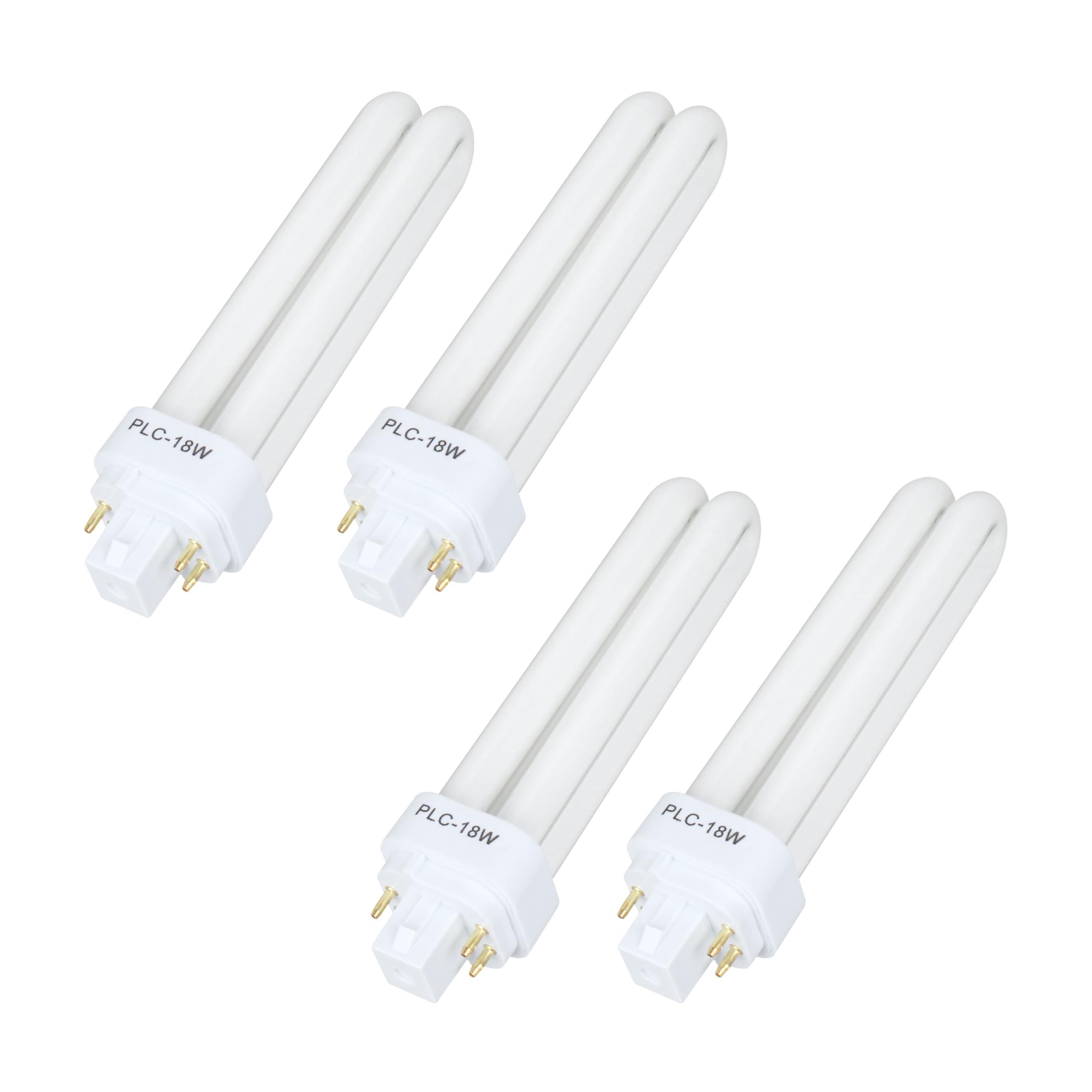 FDS18E35/4 CFL Light Bulbs for Panasonic, 4 Pin G24q-2 Base 18W 3500K