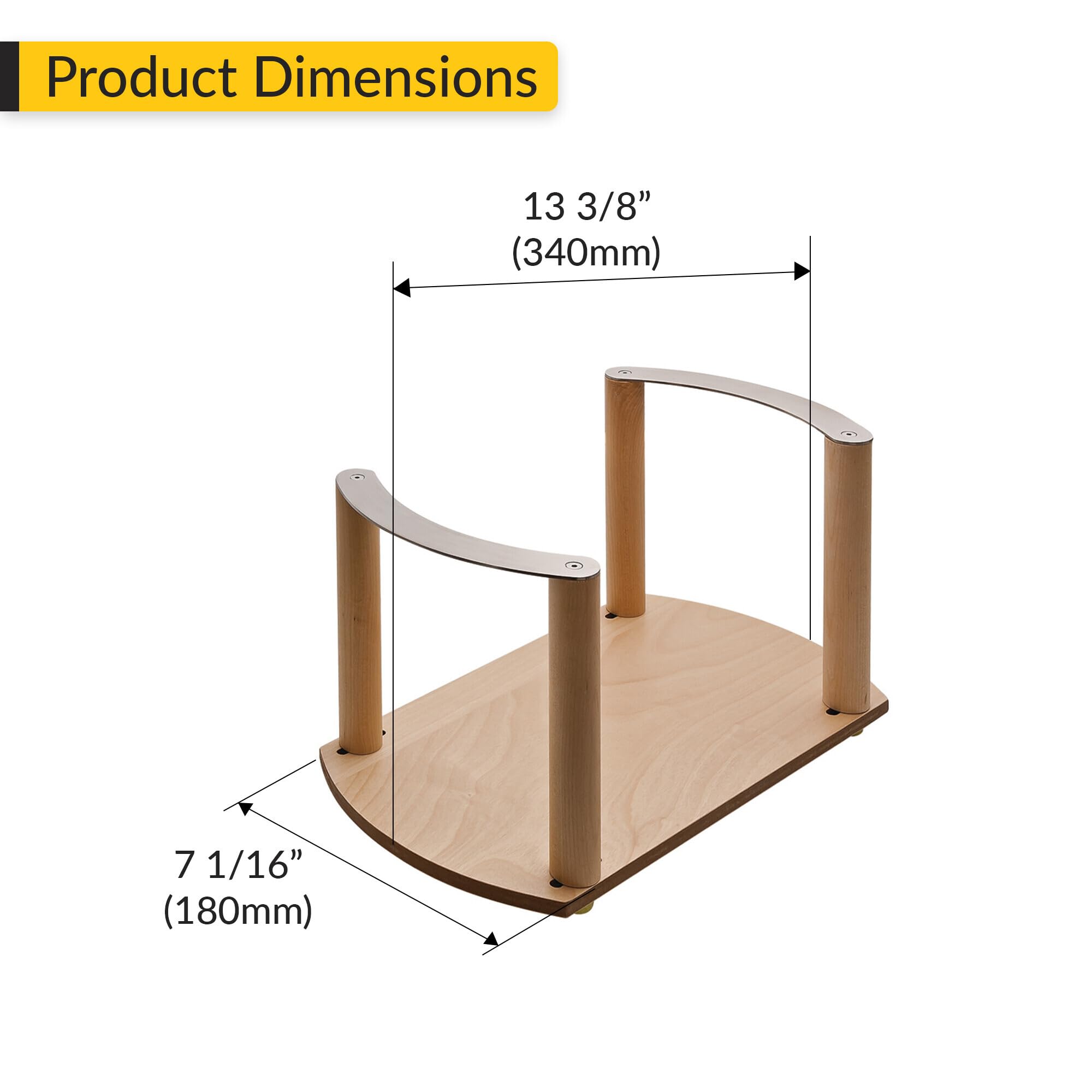 Brixwell QHGG-001 Plate Holder, for Fineline Base Plate Birch Material