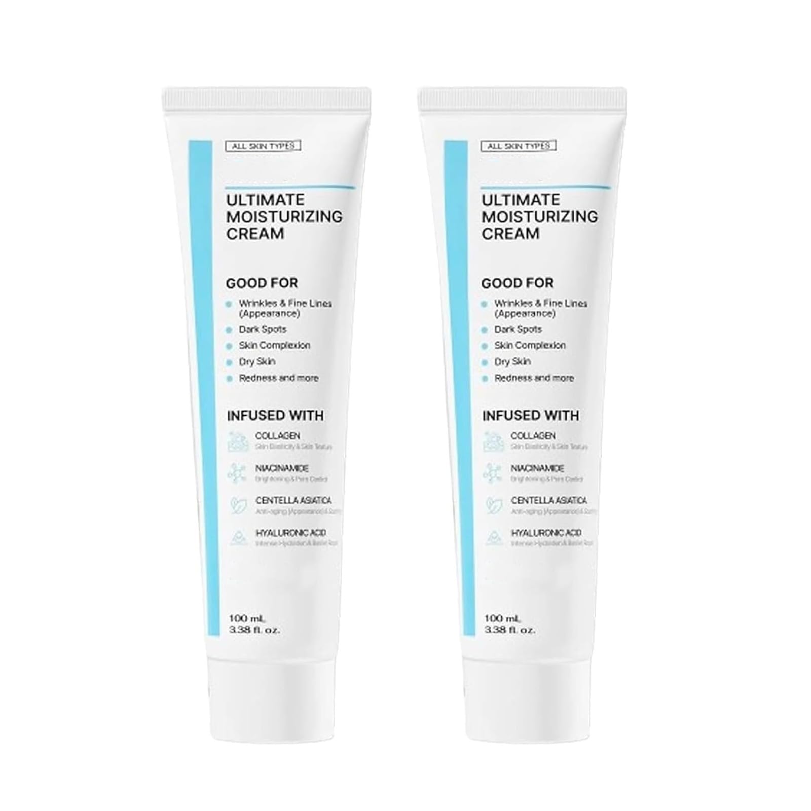 Youthful Formula Ultimate Moisturizing Cream, Cream Korean, Youthful Formula Moisturizing Cream,Cream Coreana, Cream,For All Skin Types (2pcs)