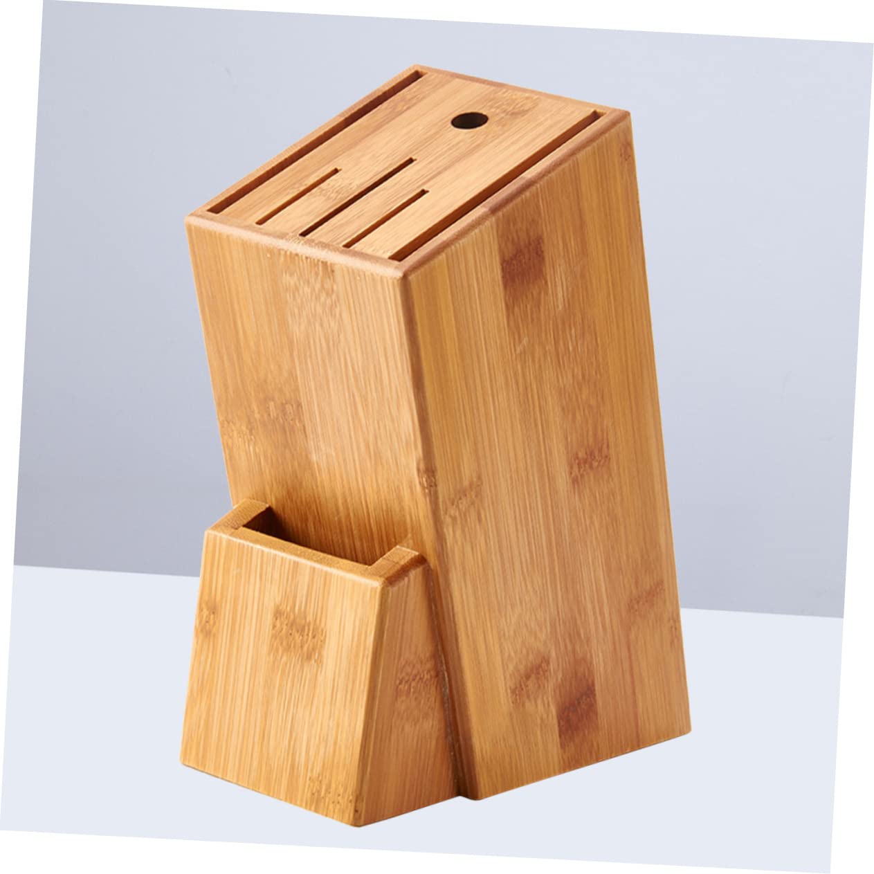 Bloc de Bois à Couteaux en Bambou, Support la Cuisine Moderne