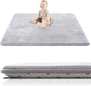 Thick Baby Play Mat for Floor,50 x 50 Playpen Mat,Tummy Time Foam Mat,Ul...