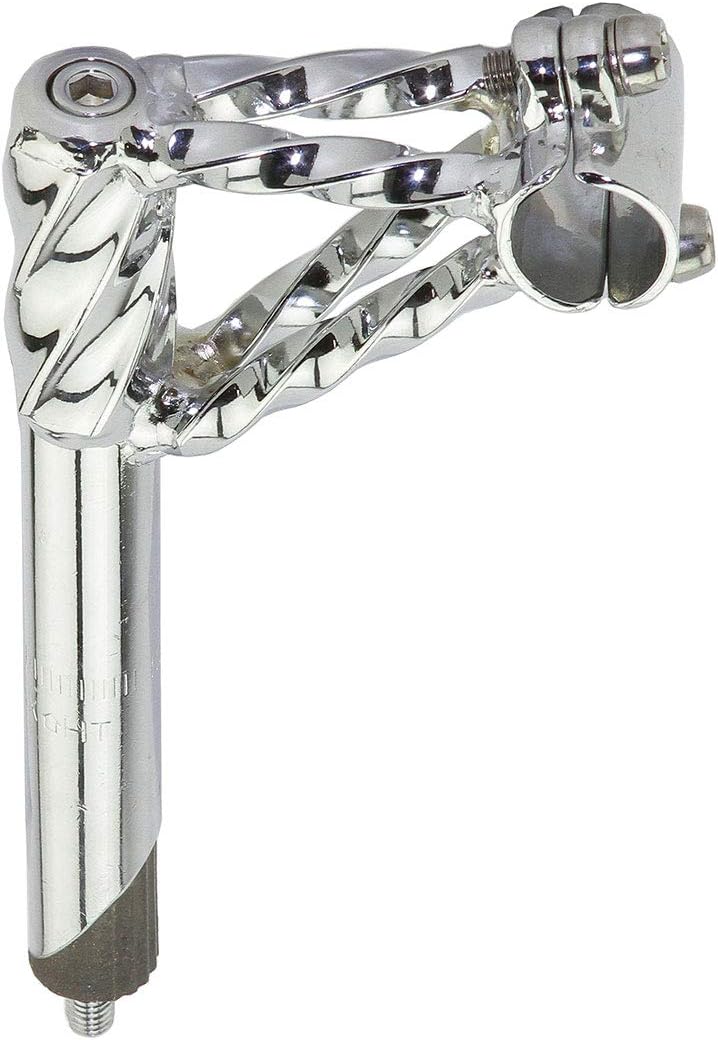 Lowrider Double Twisted Stem 21.1mm Chrome.