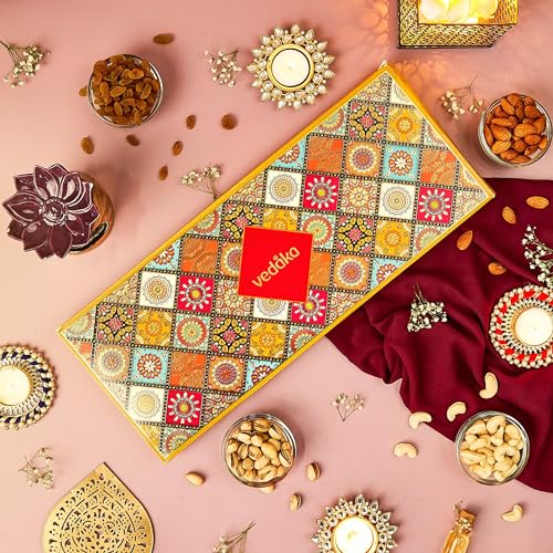Image of Amazon Brand - Vedaka Premium Dry Fruits Combo 400G | 100G Each - Almonds, Raisins, Cashews & Pista | Kaju, Kishmish, Pista & Badam Gift Pack | Great For Snacking And Gifting | Healthy Snacks