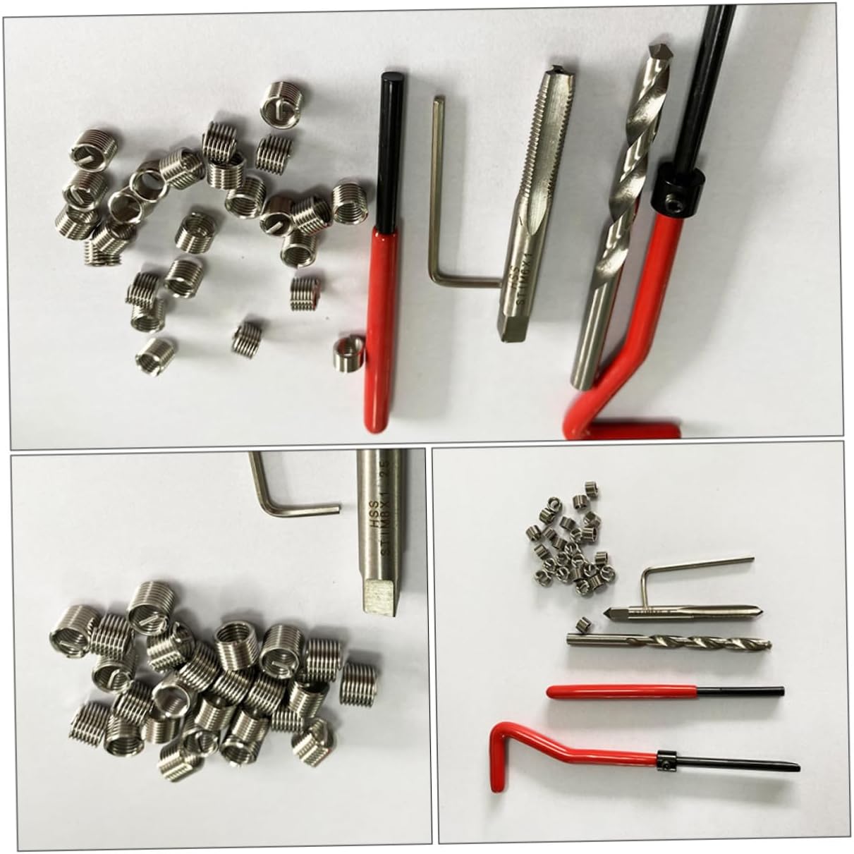 Thread Repairing Tools Kit 30pcs Repair Insert for Car Repair and Insert