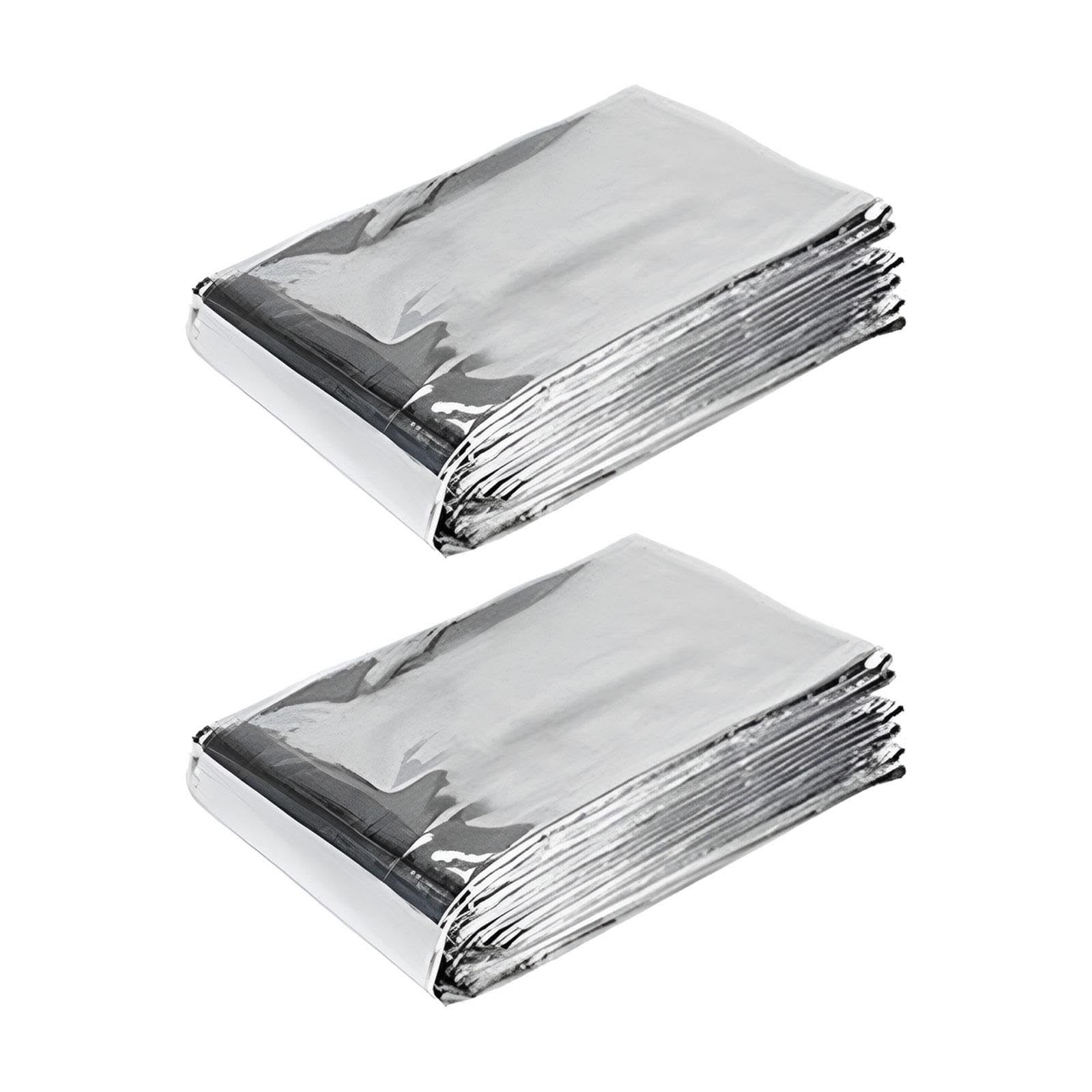 TRENDYNEST Silver Plant Reflective Mylar Film Garden Orchards Greenhouses Foil Covering 2Pcs