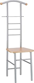 Haku Möbel valet stand - de acero con el asiento, altura 119 cm