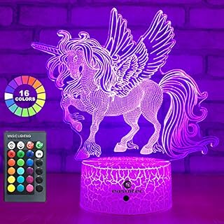 easuntec Unicorn Gifts Night Lights for Kids with Remote & Smart Touch 7