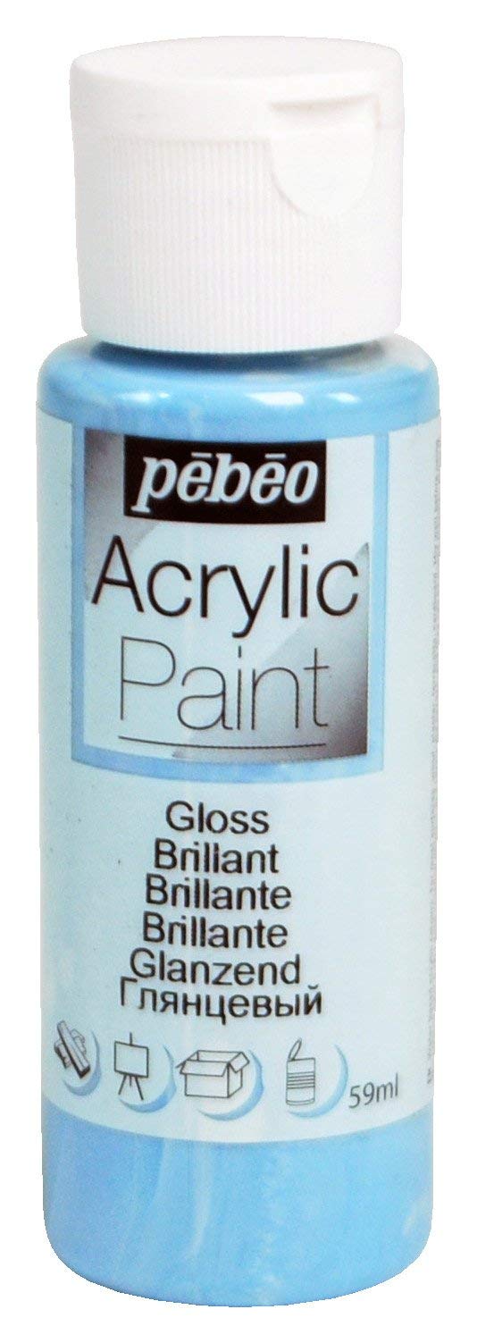 PEBEO Acrylic 59ML Gloss LAG, Lagon Blue, 59 ml,097852