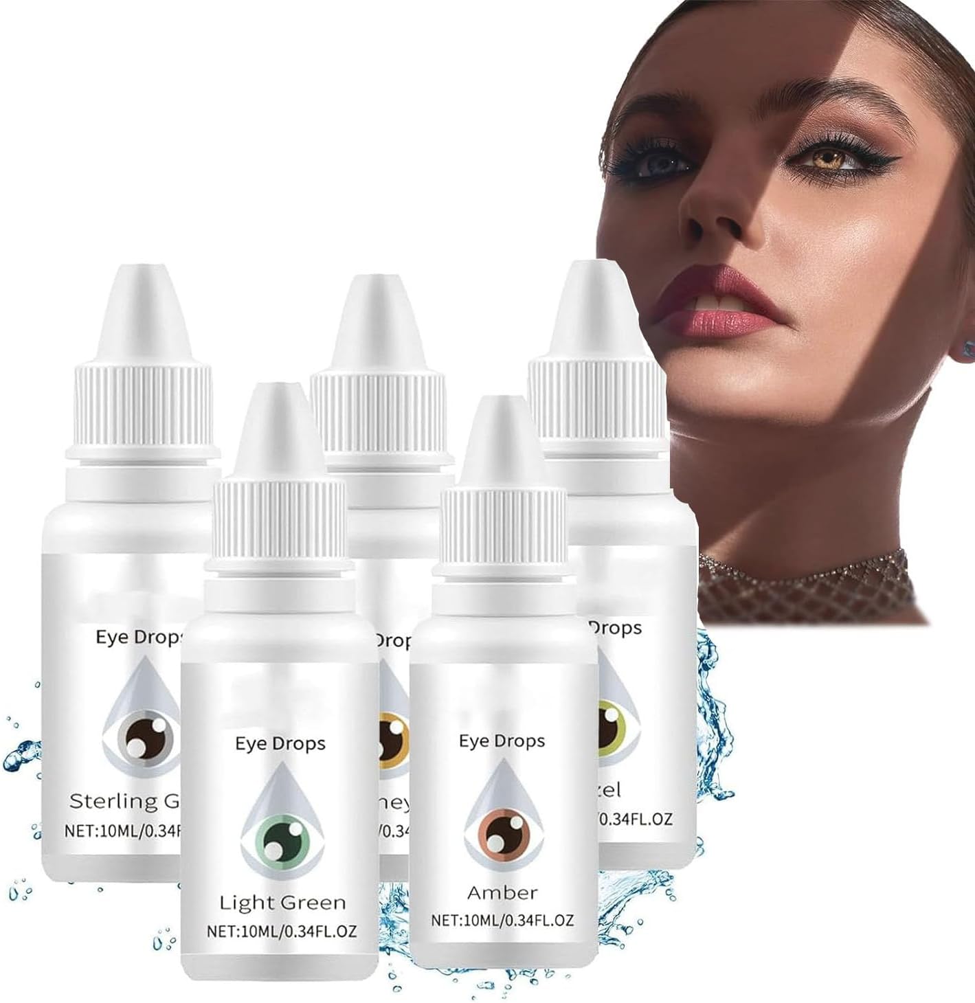 Generic Fancy Drops Change Your Eye Color, Irisink Color Changing Eye Drops, Irisink Pro Eye