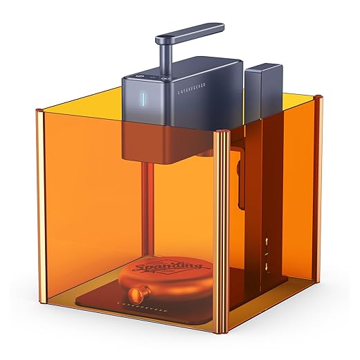 LaserPecker Magnet Protective Shields, Laser Engraver Accessories Portable Blu-ray Filter Baffle, Foldable Laser Shields for LP1/Pro/LP2 Engraving Machine - 4 Pieces (Without Machine)