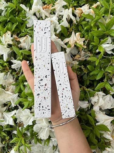 Miniatura 51 de A&S - Funda moderna de mezuzah de piedra, cubierta de mezuza para protección de desplazamiento, fácil de despegar y pegar, regalo de vivienda