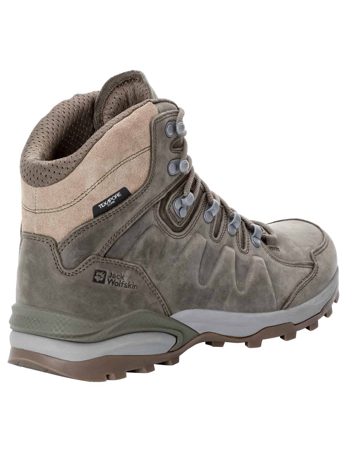 Jack Wolfskin Refugio Prime Texapore Mid M, Scarpe da Escursionismo Uomo
