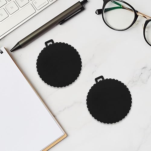 Miniatura 4 de 2 tapas de lente para Osmo Action 4 y Action 3, protector de lente negro flexible accesorios de protección compatibles con Osmo Action, evita