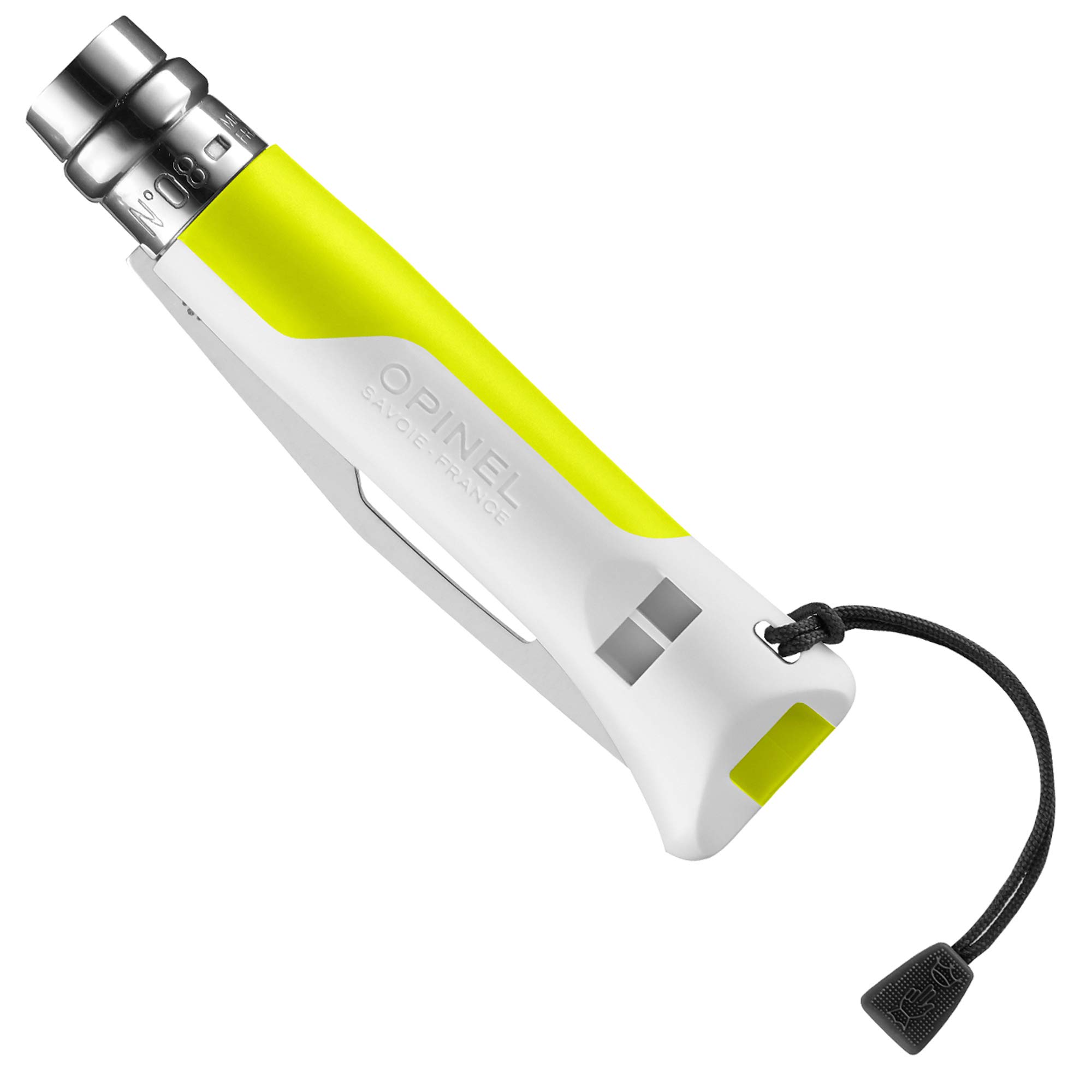 Opinel N¦08 Outdoor Fluo - Amarillo-Nuevo Couteaux
