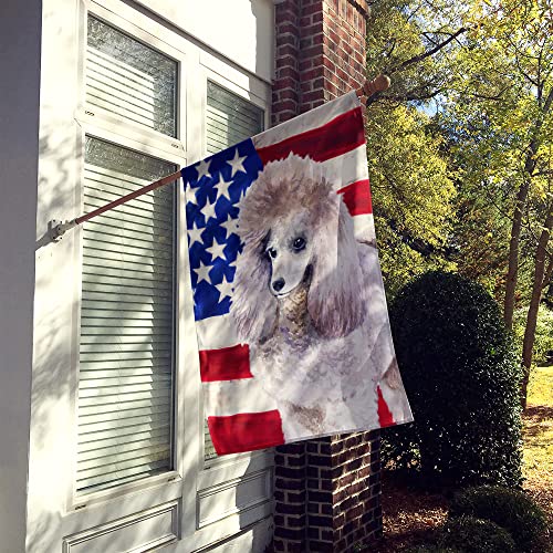 Canvas house size drapeau Poodle de qualité supérieure multicolore