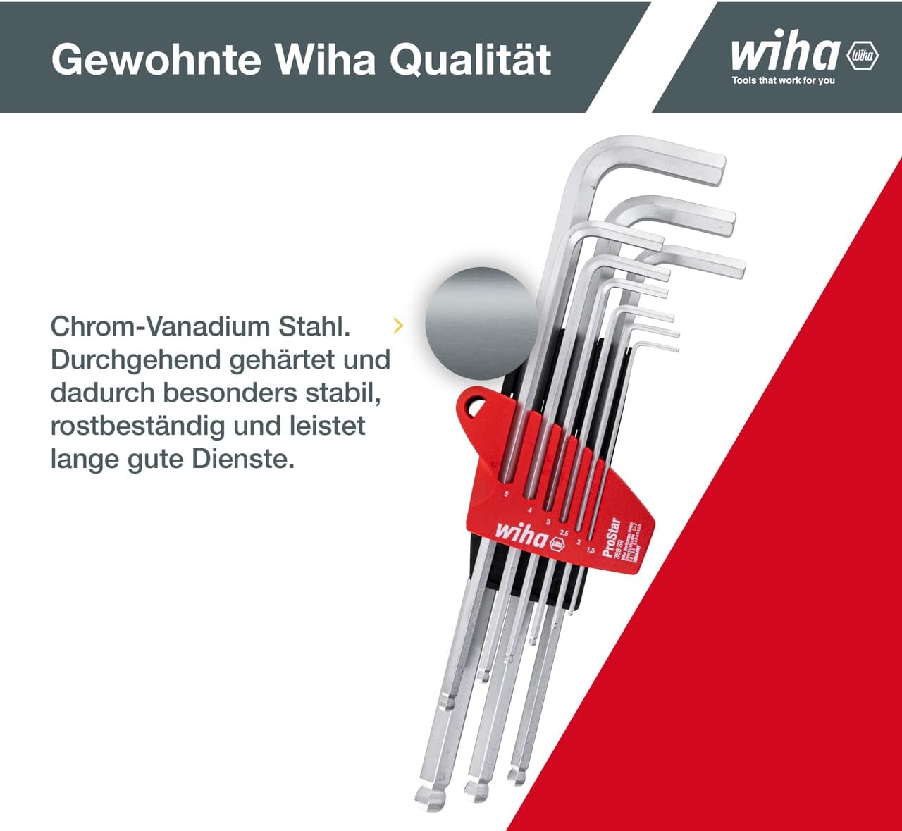 Wiha 369S9 ProStar, Red