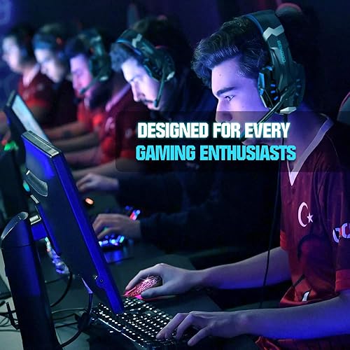 Miniatura 6 de BENGOO Ratón para juegos con cable, ergonómico para computadora portátil gamer, mouse óptico para computadora con retroiluminación RGB, 4 DPI