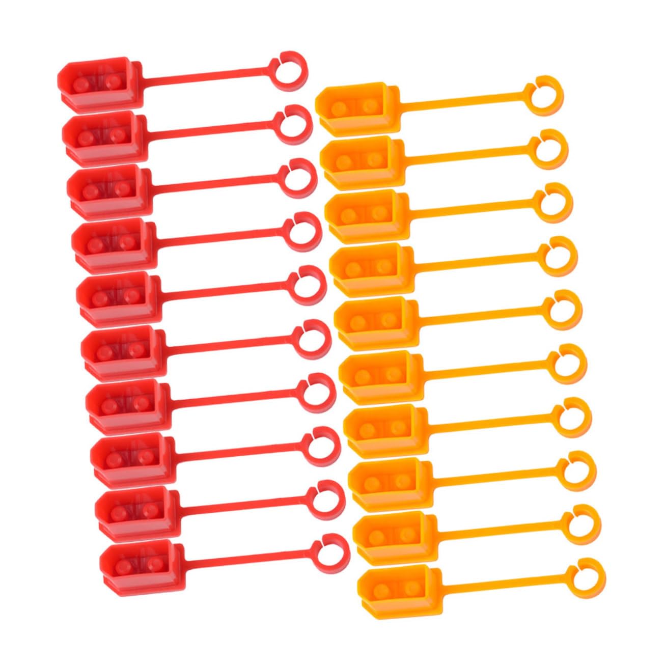Kisangel 5 Series Cubierta Protectora De Enchufe Reutilizable Para Bebés Tapas Elegantes A Prueba De Cubiertas Conectores De Enchufe Contra 20 piezas x 5