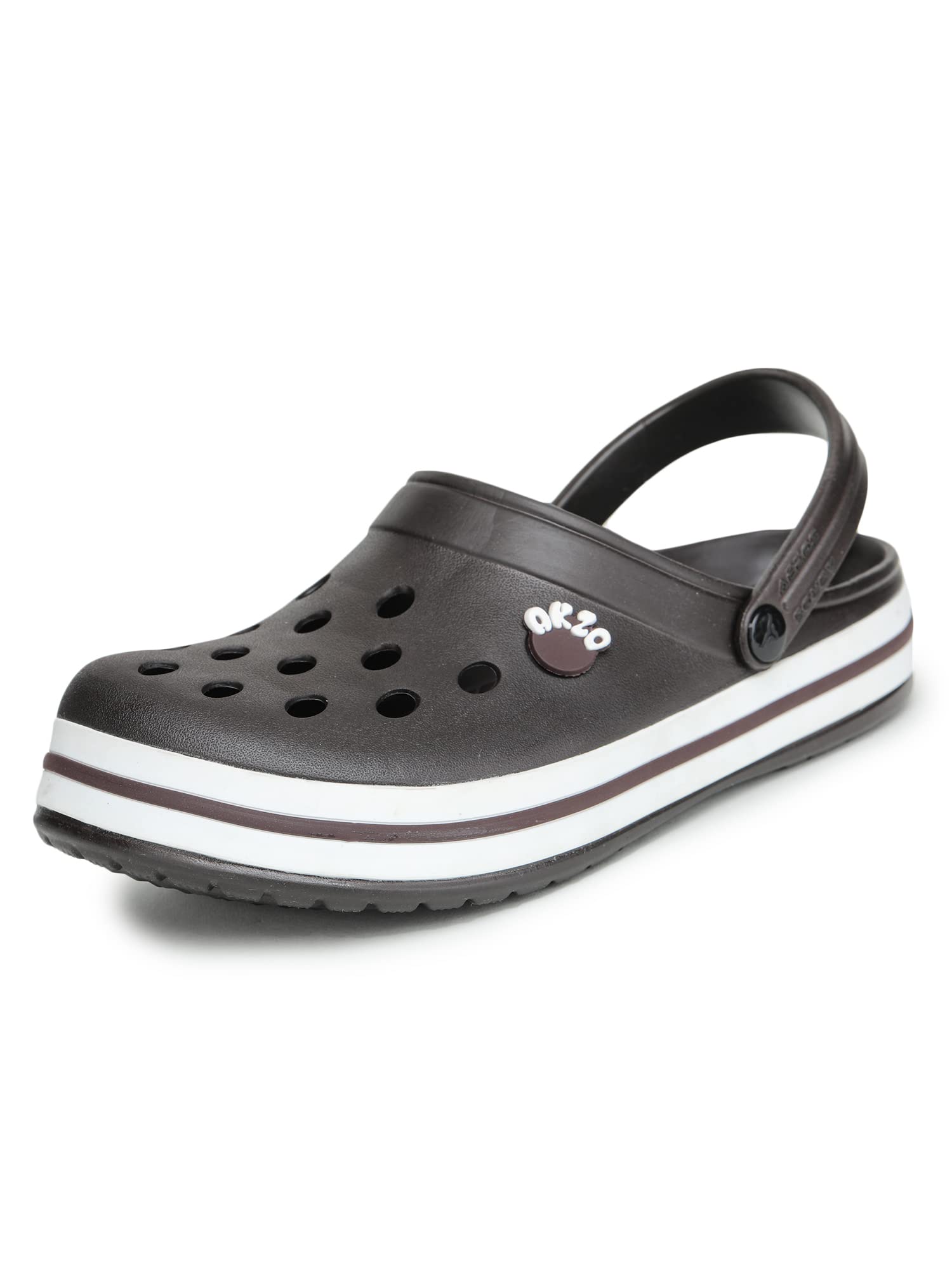 ABROS Mens AZCG0501 AKZO Clogs -Brown/White -10UK (B09HNTJBYR) Amazon Price History, Amazon Price Tracker