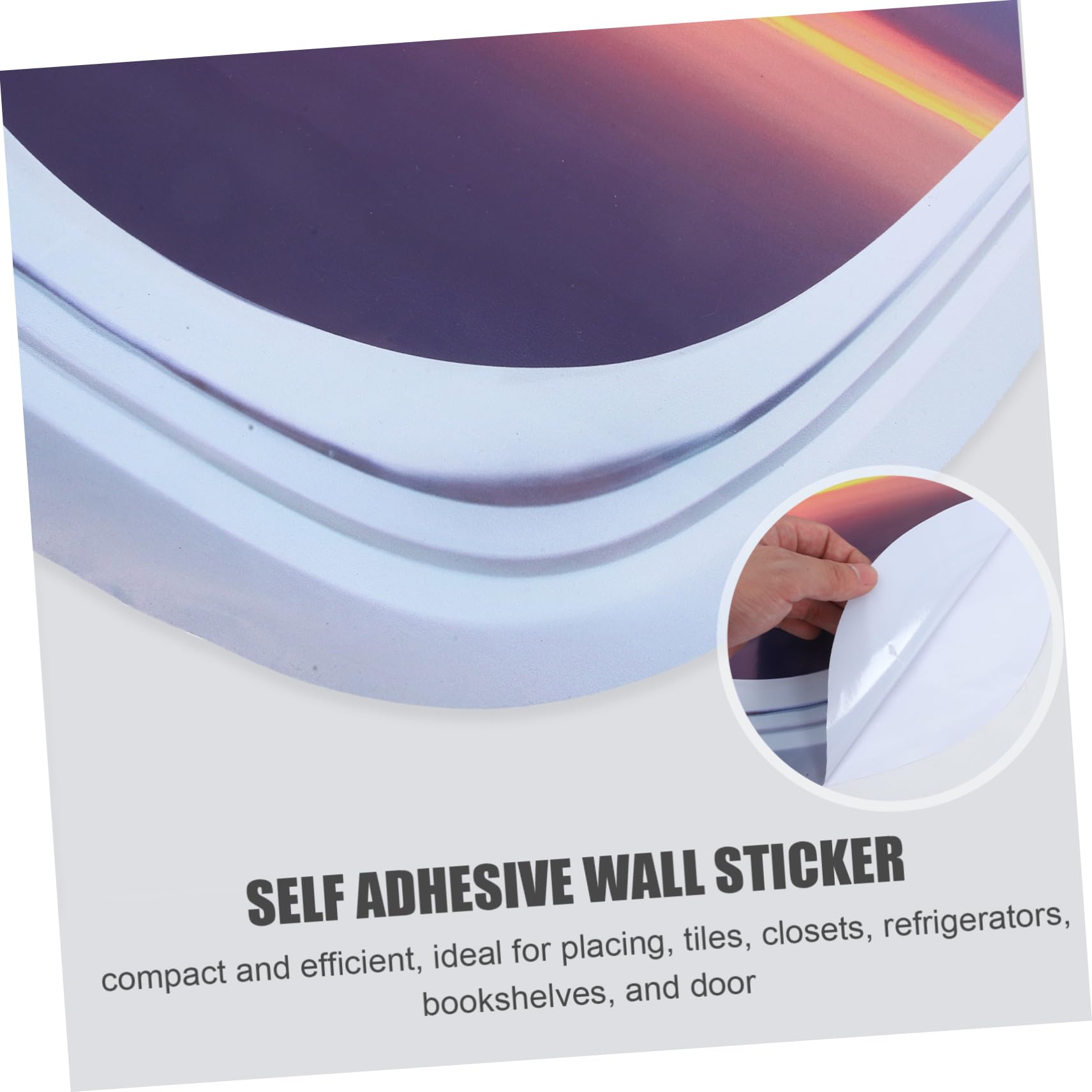 Housoutil 9 Pegatinas De Pared Autoadhesivas Para Ventana Con Paisajes Para Niños Y Niñas Creativas Para Guardería