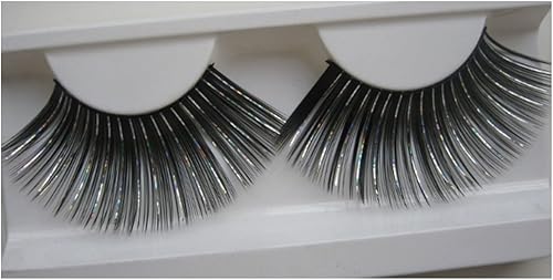 Pestañas Postizas False Eyelashes Shining Lashes Natural Volume Colorful Decorative Eyelashes Fluffy Wispy Faux Lashes Festival Styles Fake