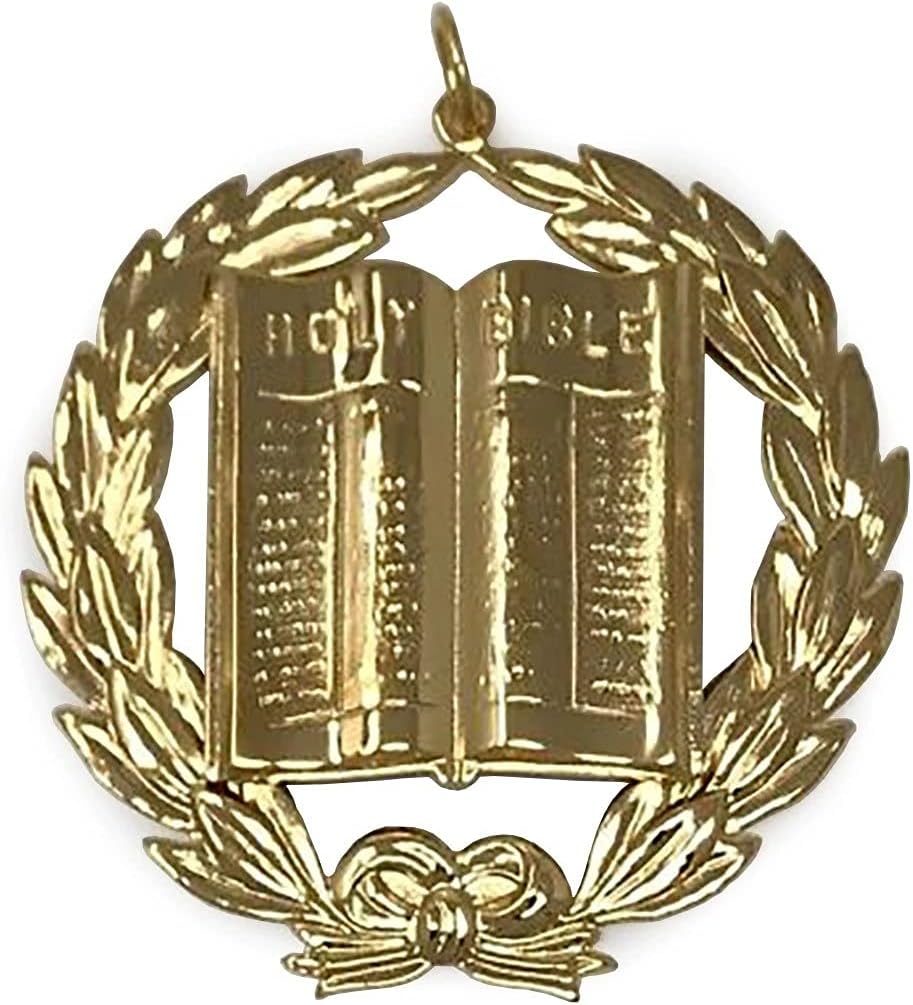 Bricks Masons Masonic Collar Grand Lodge Jewel - Chaplain