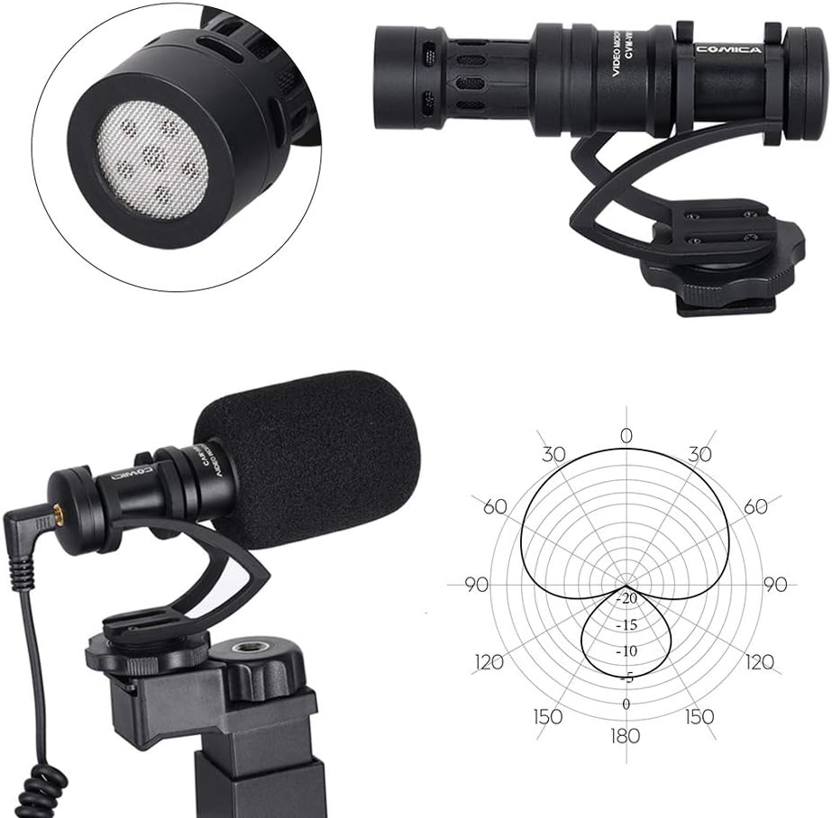 Weekly Top Sale Comica CVM-VM10-K4 Smartphone Video Microphone Kit with Grip Handle, Cardioid Video Shotgun Microphone,Vlogging Recording Kit for iPhone X,XR,XS,11 Pro,12,Samsung Huawei Android Smartphones etc. Super Big Clearance! Comica CVM-VM10-K4 Smartphone Video Microphone Kit with Grip Handle, Cardioid Video Shotgun Microphone,Vlogging Recording Kit for iPhone X,XR,XS,11 Pro,12,Samsung Huawei Android Smartphones etc.