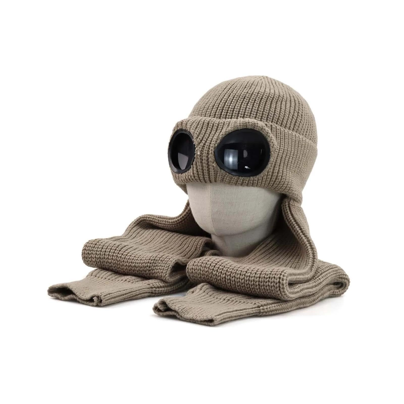 Czapki Czapki Skullies Czapki Czapka Zimowa Moda Wiatroszczelna Ciepła Okulary Przeciwsłoneczne Dzianinowa Czapka Szalik Rękawiczki Jumpie Czapka Pogrubiona Bomberka Bawełniana Czapka Samochodowa