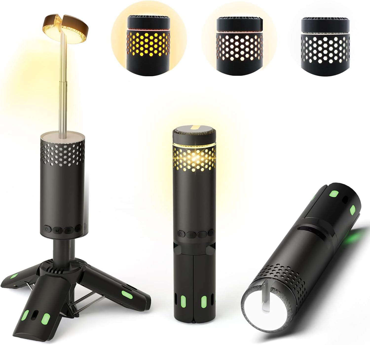 Revolutionize Your Camping Experience with The adsorbable Telescopic Rechargeable Lantern - The Ultimate Camping Essential! mlgbdays