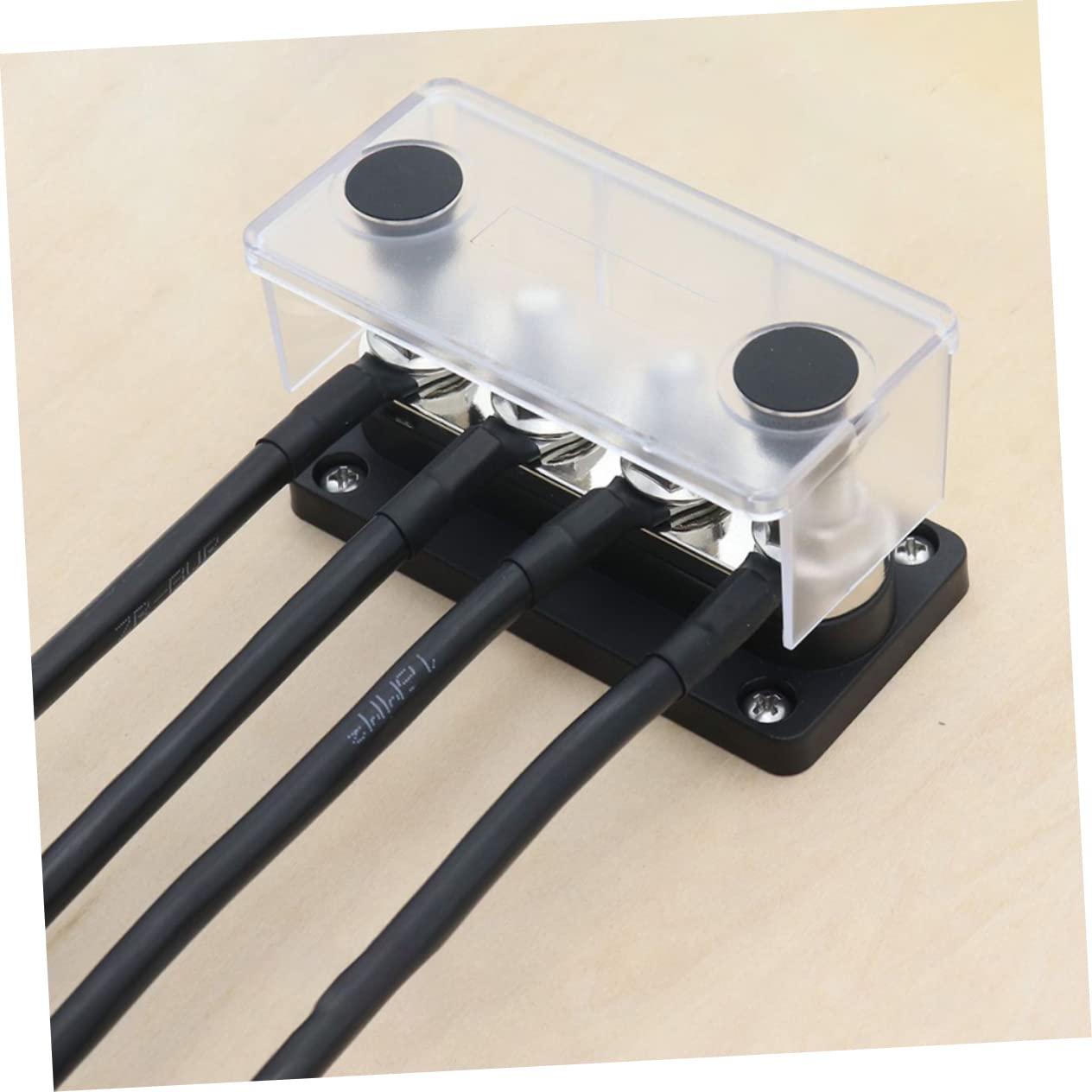 Barra di Distribuzione Terminale Morsettiera ad Alta Resistenza Isolamento in Nailon 300a in Rame per Auto e Camion per Laboratori Elettrici e Meccanici