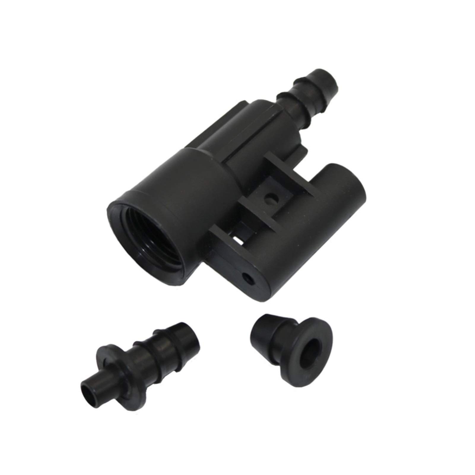 Adaptador de Conector de Manguera Ae para Manguera de Uso General, Soporte de Boquilla de Rosca Hembra de 1/2 Pulgada, Conector de Manguera Deua de Jardín de 9/12 Mm, Herramienta de Conexión de Tuberí